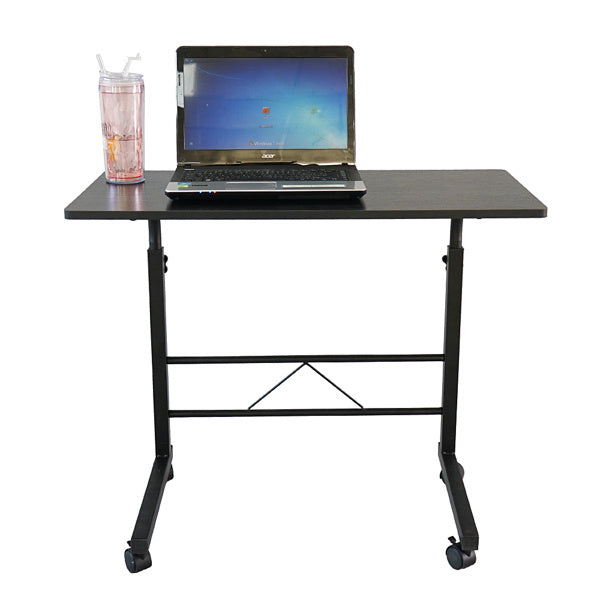 Small Mobile Multi Purpose Side Table - Black