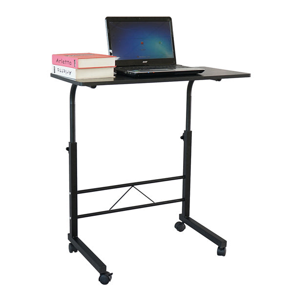 Small Mobile Multi Purpose Side Table - Black